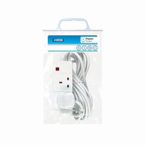 2G 5MTR 13A EXTENSION LEAD BAGGED POLY LEAD