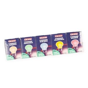 LYVIA 18W BC GLS ASSORTED COLS (10PK)