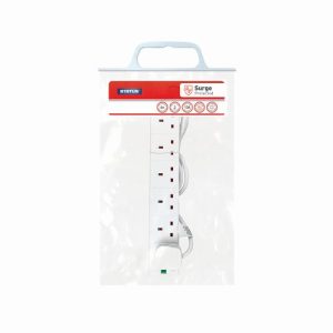 6G SURGE 2MTR 13A EXTENSION LEAD POLY BAGGED