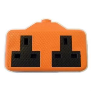 LYVIA 2G RUBBER TRAILING SOCKET-ORANGE