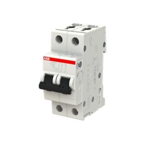 ABB 63A C-TYPE D/P POLE MCB