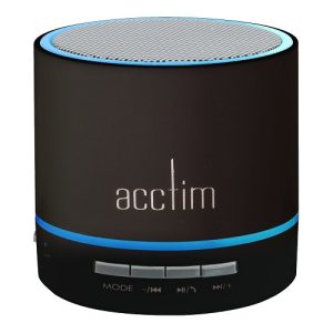 ACCTIM BLACK WIRELESS BLUETOOTH SPEAKER