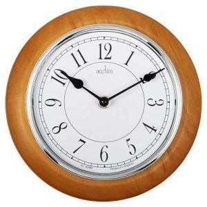 ACCTIM NEWTON LIGHT WOOD WALL CLOCK