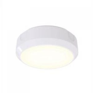 ANSELL 8W DELTA ROUND CCT LED WHITE BASE BULKHEAD