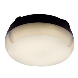 ANSELL 14W CCT DELTA ROUND LED BLACK BASE BULKHEAD