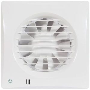 AIRFLOW 4IN TIMER IP45 ZONE.1-2 AURA QUITE EXTRACT FAN (27 L/SEC-97M3H)
