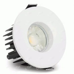 ALL LED DEFENDER FIXED 10W LED FIRERATED DOWNLIGHT, FIXED, 3000K DIMMABLE, IP65