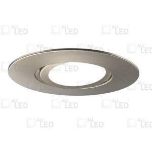 ALL LED ICAN75 SATIN NICKEL ULTRA SLIM TWIST & LOCK ADJUSTABLE BEZEL, IP20