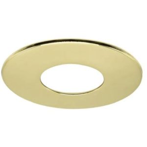 ALL LED ICAN75 - POLISHED BRASS ULTRA SLIM TWIST & LOCK FIXED BEZEL, IP20