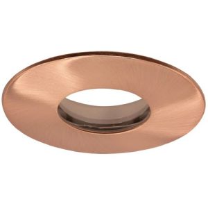 ALL LED ICAN75 - BRUSHED COPPER ULTRA SLIM TWIST & LOCK FIXED BEZEL, IP65