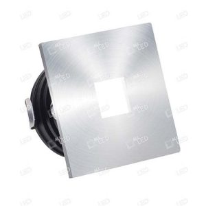 ALL LED SLOANE SQUARE 1W LED SQUARE LOW LEVEL LIGHT, 4000K, ALUMINIUM, IP65