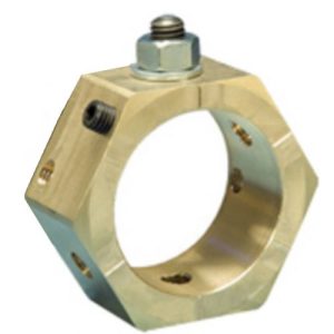 WISKA 32MM BLACK LOCKNUT (EACH)