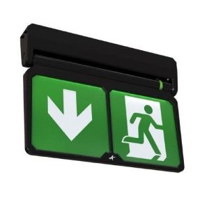 ANSELL ADLER EXIT SIGN - BLACK