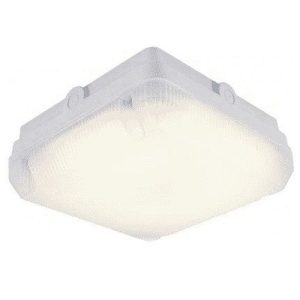 ANSELL 8W ASTRO SQUARE CCT LED WHITE BASE BULKHEAD