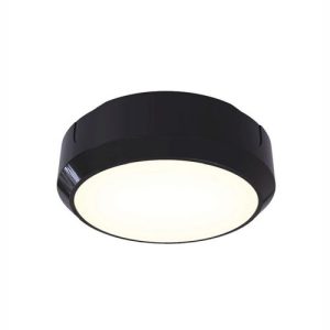 ANSELL 14W CCT DELTA ROUND LED WHITE BASE BULKHEAD + M/W + EMERGENCY