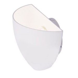 ANSELL WHITE DUO LED WALL LIGHT