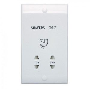 ANSELL DUAL VOLTAGE SHAVER SOCKET