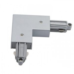 ANSELL MAINS TRACK L CONNECTOR SILVER