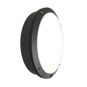 ANSELL NAPPA LED CCT BLACK 18W/28W CCT SWITCH DIM EM ST
