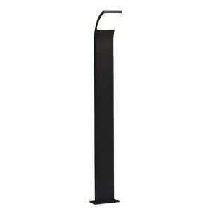 ANSELL SENZA LED 6.5W 4K 1000MM BLACK BOLLARD + PIR