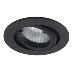ANSELL BLACK IP44 (GU10/MR16) T/L GIMBAL