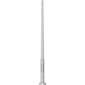 ASBAC EKTOR POST WITH DOOR 3500MM BLACK