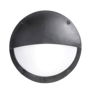 ASBAC LUCIA-EL 11W CCT LED RD EYELID BULKHEAD BLACK
