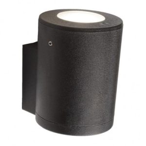 ASBAC FRANCA 90-1L WALL 6W GU10 CCT LED BLACK IP55