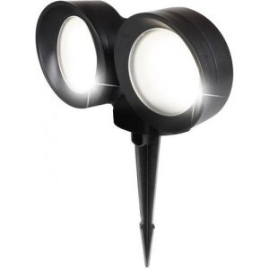 ASBAC TOMMY-EL 2X7W 3K GX53 LED BK TWIN SPIKE 2M FLEX