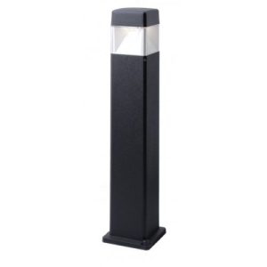 ASBAC ELISA 800 10W CCT GX53 800MM BOLLARD BLACK
