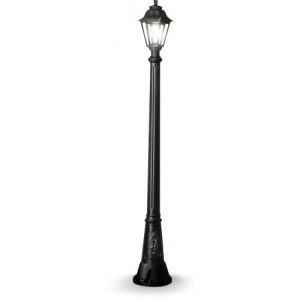 ASBAC ANNA ARTU E27 POST LANTERN BLACK