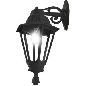 ASBAC RUT BISSO E27 WALL LANTERN BK