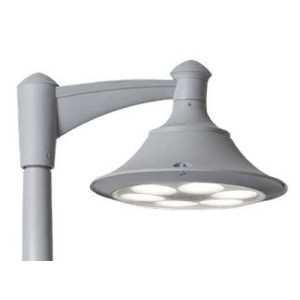 ASBAC ECOVIVI 400 1L 42W 4K LED POST TOP PHOTOCELL GREY