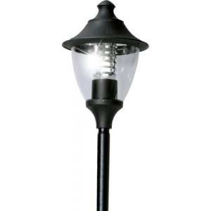 ASBAC GINO 400 E27 LANTERN WITH LOUVRE BLACK