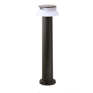 ASBAC FELICE 800 SOLAR 280LM LED CCT BOLL'D BLK OPL