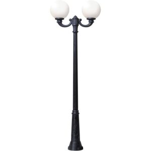 ASBAC GLOBE 300 RICU-OFIR 2X8.5W CCT LED TWIN HD POST BK