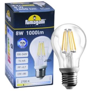 ASBAC 8W 1000LM E27 LED FILAMENT LAMP 4000K