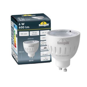 ASBAC 6W 615LM GU10 LED LAMP CCT