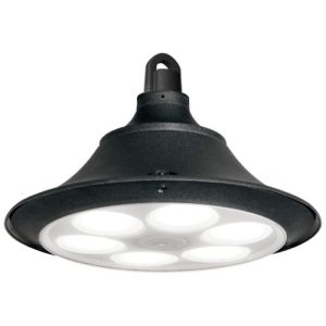 ASBAC LUIGI 400 60W 4K LED HIGH BAY LANTERN BLACK ASSEM