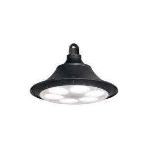 ASBAC LUIGI 400 42W 4K LED HIGH BAY LANTERN GREY P'CELL