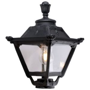 ASBAC GOLIA E27 IP55 LANTERN BLACK