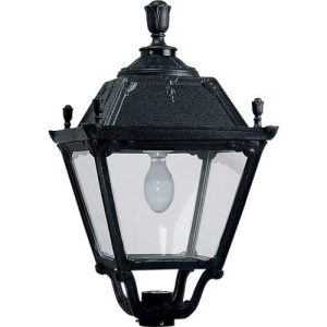ASBAC 50W E27 BLACK/CLEAR LED 4000K ELIA LANTERN HEAD