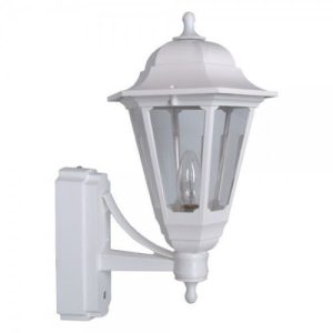 ASD WHITE LANTERN WITH PHOTOCELL