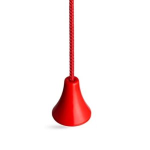 ASHLEY RED PULL CORD WITH ACORN