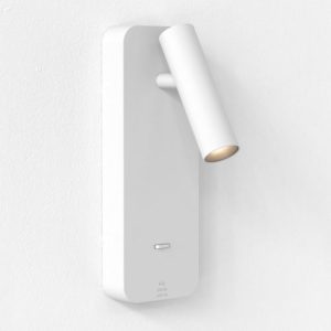 ASTRO ENNA SURFACE USB A+C MATT WHITE