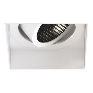 ASTRO TRIMLESS SQUARE ADJUSTABLE MATT WHITE