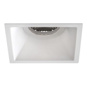 ASTRO MINIMA SLIMLINE SQUARE FIXED FIRE-RATED IP65 MATT WHITE