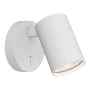 ASTRO ASCOLI SINGLE SWITCHED TEXTURED WHITE