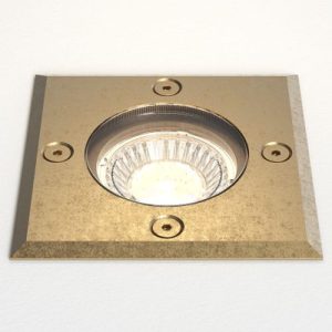 ASTRO GRAMOS SQUARE SOLID BRASS