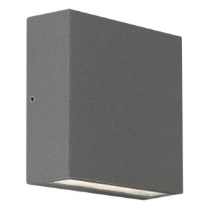 ASTRO ELIS TWIN LED TEXTURED GREY